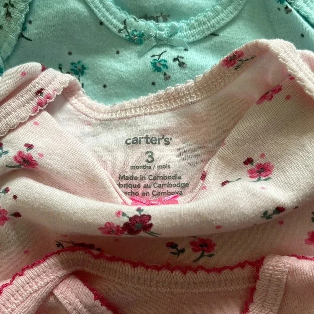 EUC LOT 3Mos. Onesies